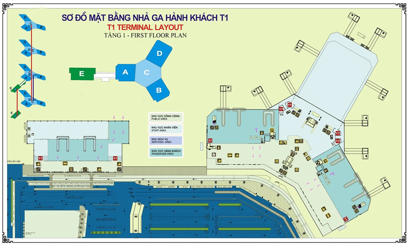 sảnh nội địa Nội Bài