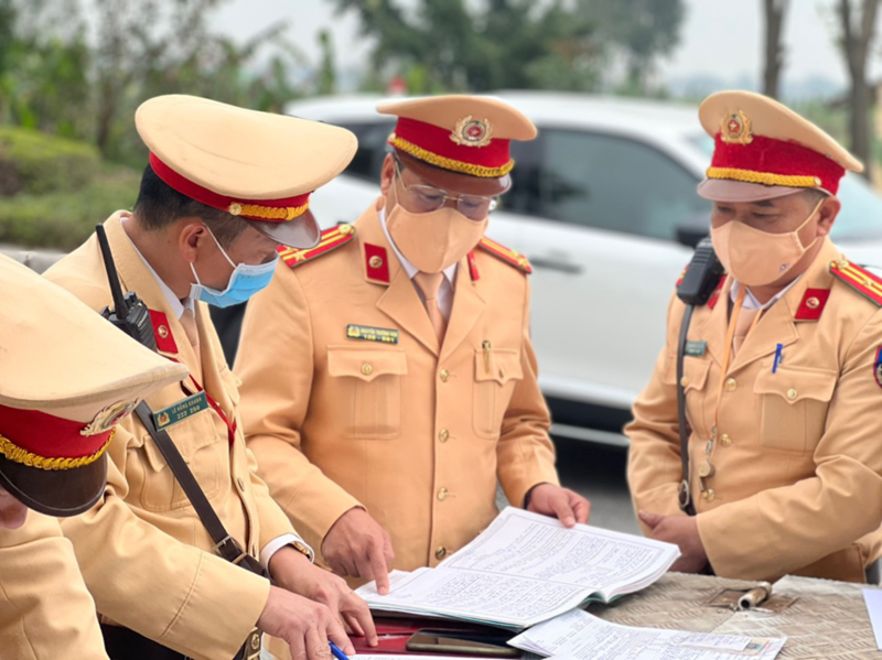 đồn công an gần sân bay Nội Bài