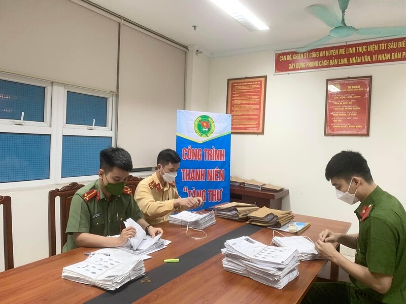 đồn công an gần sân bay Nội Bài