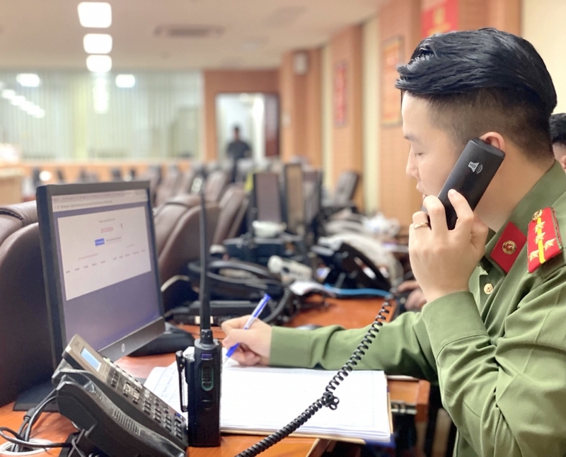 đồn công an gần sân bay Nội Bài