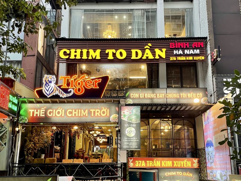 quán ăn ngon ở tam đảo